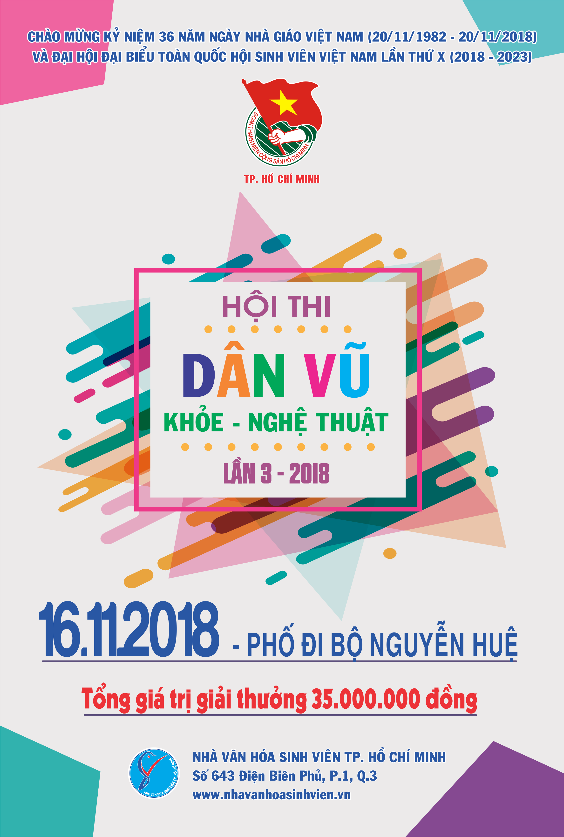 Cùng tham gia Hội thi Dân vũ – Khỏe – Nghệ thuật lần 3 – Năm 2018