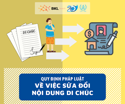 Quy định của pháp luật về việc sửa đổi nội dung di chúc