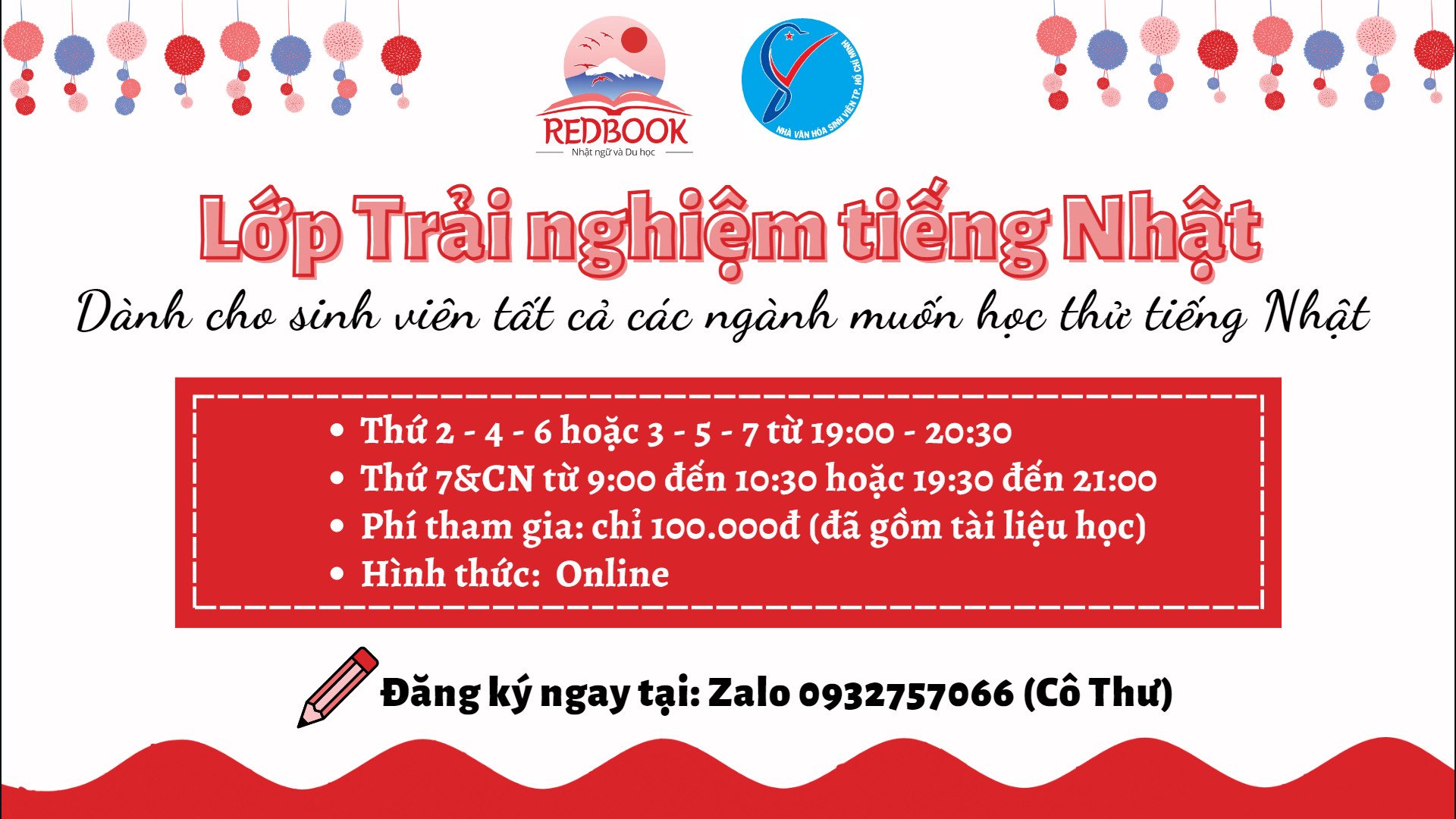 LỚP HỌC TRẢI NGHIỆM TIẾNG NHẬT THẢ GA VƯỢT QUA N5, VƯƠN ĐẾN N1 CHỈ VỚI 100K