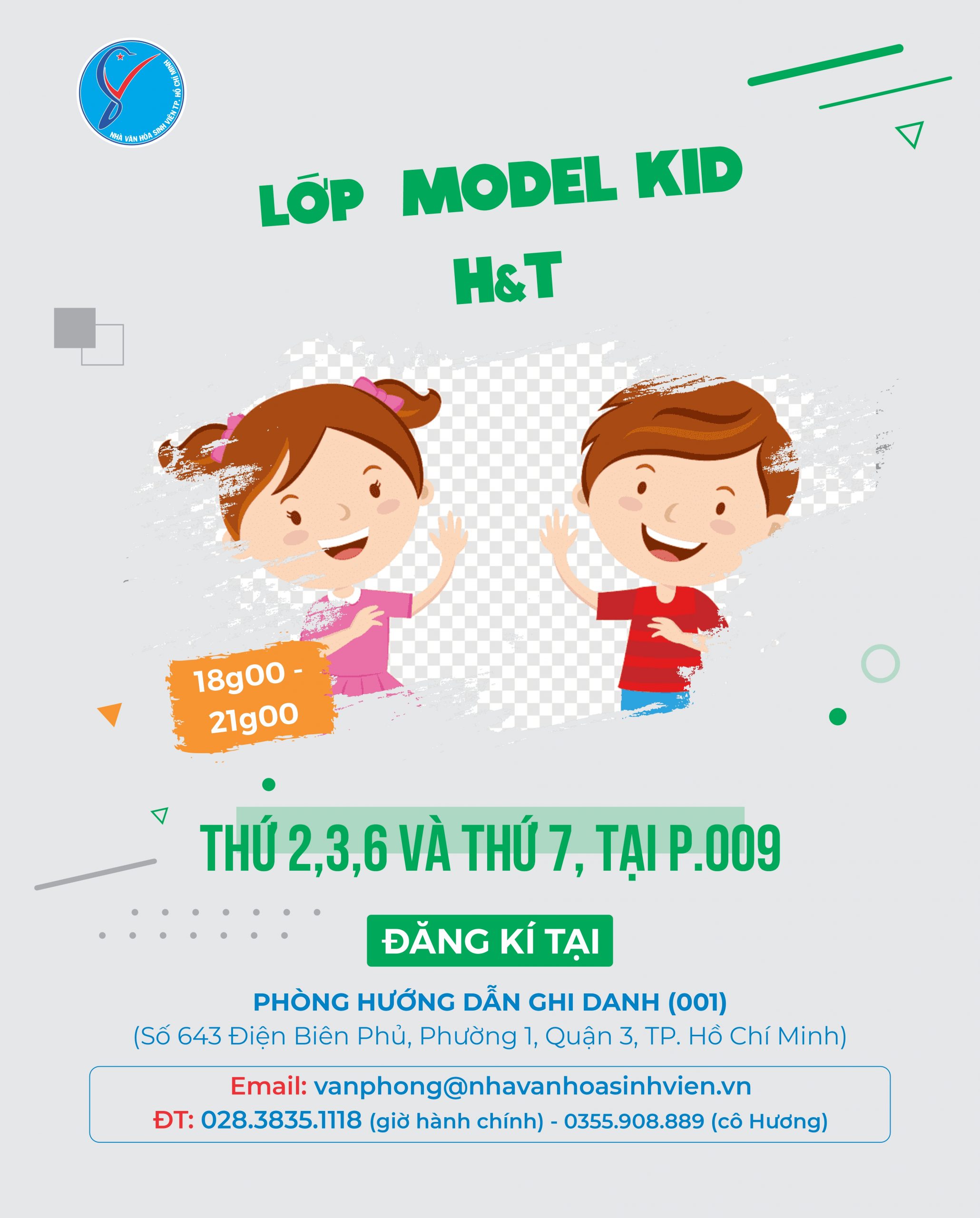 NK05 – LỚP NGƯỜI MẪU – MODEL KID