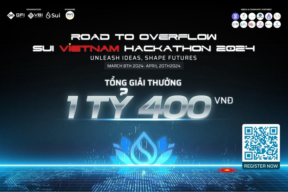 Cuộc thi lập trình Sui Vietnam Hackathon 2024 mở đăng ký với tổng giải thưởng 1,4 tỷ vnđ