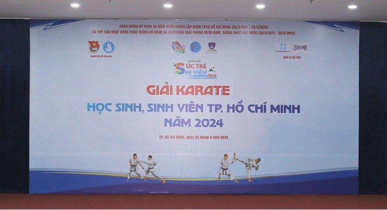 Giải Karate Học sinh, Sinh viên TP.HCM năm 2024