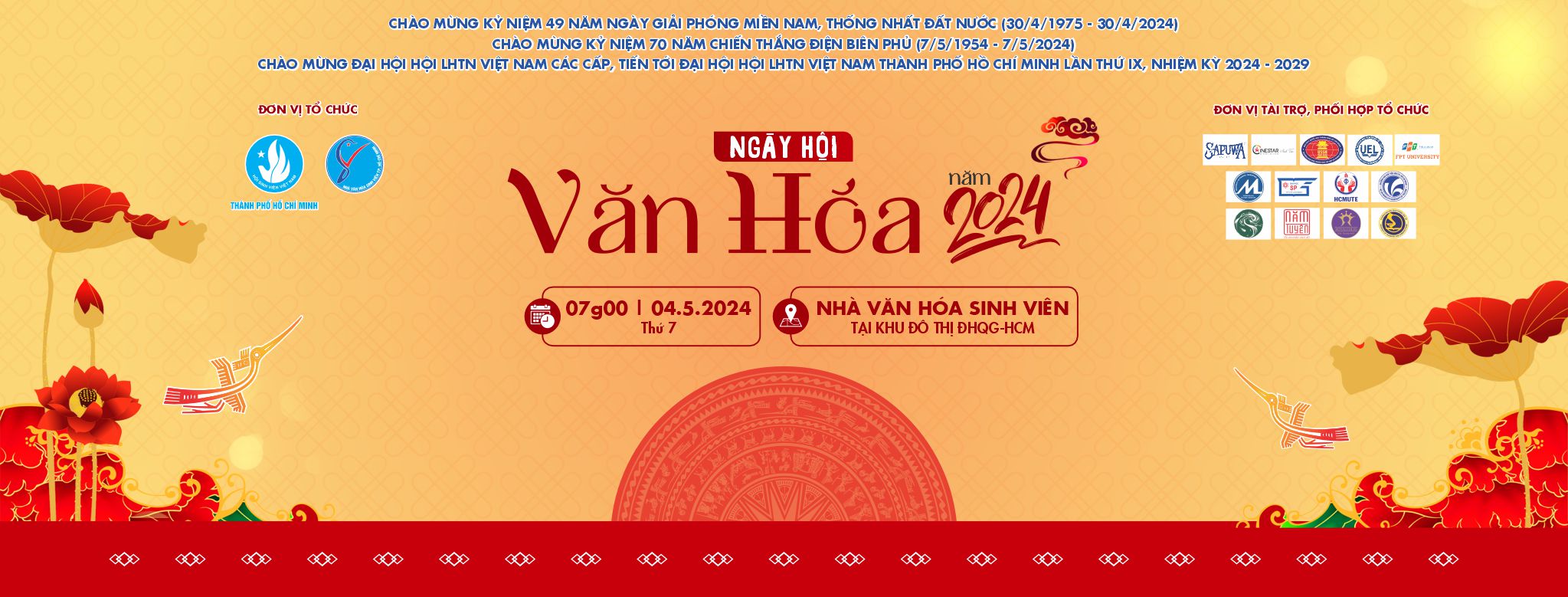 Hòa mình vào những sắc màu văn hoá rực rỡ tại Ngày hội Văn hóa năm 2024