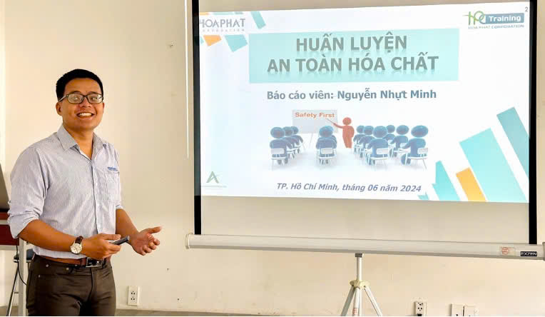 Lớp huấn luyện “An toàn hoá chất” trên địa bàn Thành phố Hồ Chí Minh