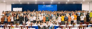 Chào đón Tân sinh viên –  Welcome Freshmen của Khoa Điện – Điện tử, Đại học Quốc tế tại Hội trường Nhà Văn hóa Sinh viên