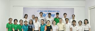 Lễ trao học bổng bảo trợ “Hy vọng” – học kỳ 2, năm học 2023 -2024